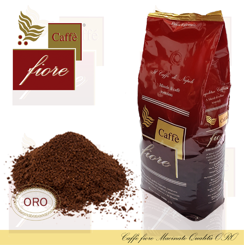 Caffè fiore gemahlenen Kaffee Qualität Oro