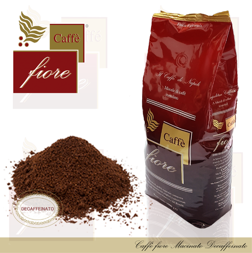Caffè fiore Decaffeinated ground coffee