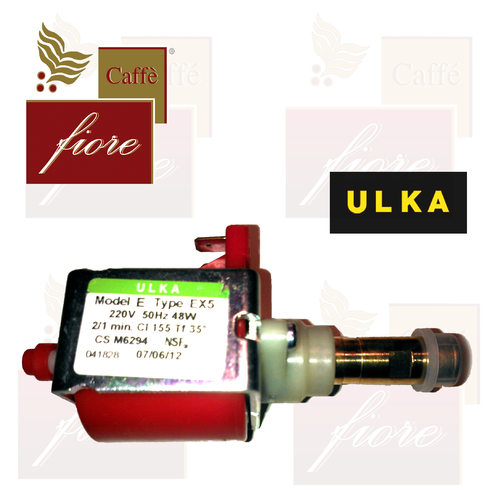 Vibrations pompe ULKA EX5, laiton sortie
