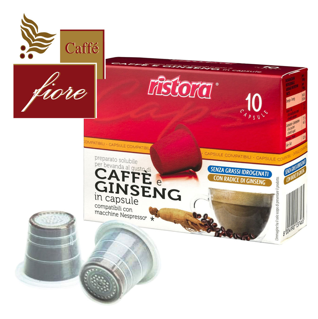 50 Nespresso compatibili Ginseng e Caffè