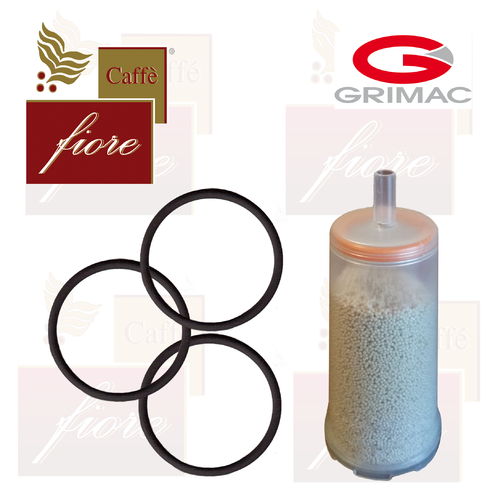 1 Anti-calcaire Machine à café filtre + 3 Joints d'étanchéité Grimac